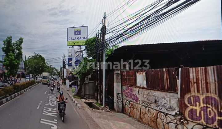 Kavling/ Tanah Cipondoh Lt 2.367 m2, SHM, Jalan Besar 