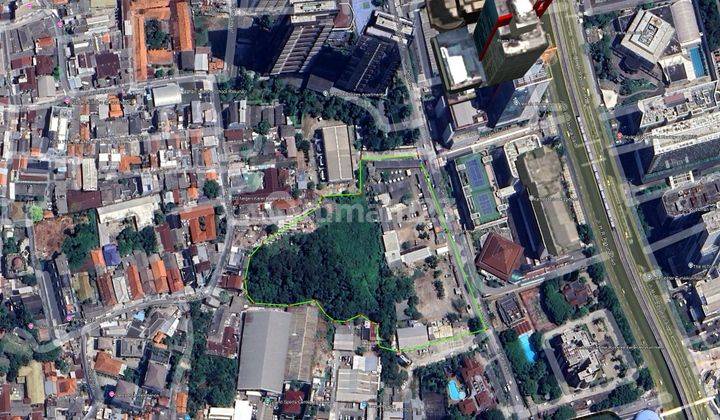 Tanah Kavling Kuningan Jak-Sel, uk 2,4 ha, harga 78 juta/ m2 1
