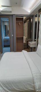 kamar tidur apartemen gold coast, tower atlantic