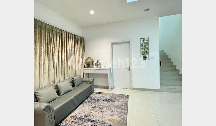 Rumah Riviera Metland Puri 8x15, SHM, Semi furnished 2