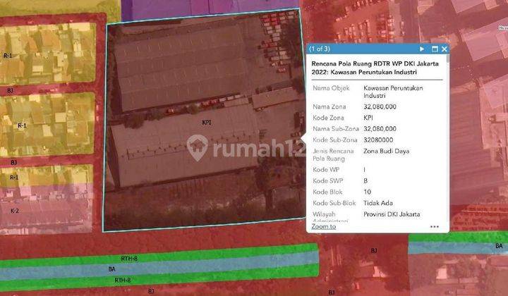 Gudang di Kelapa Gading, Uk 6.961 M2, Shm, Hrg 139 Milyaran 2