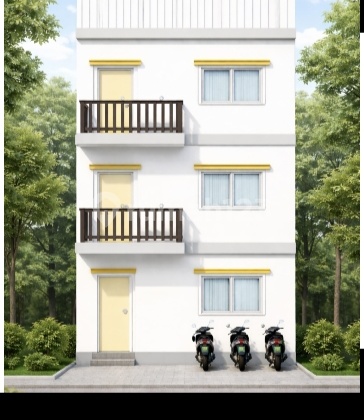 3-Storey Boarding House Under Construction, Tanjung Duren, West Jakarta 1