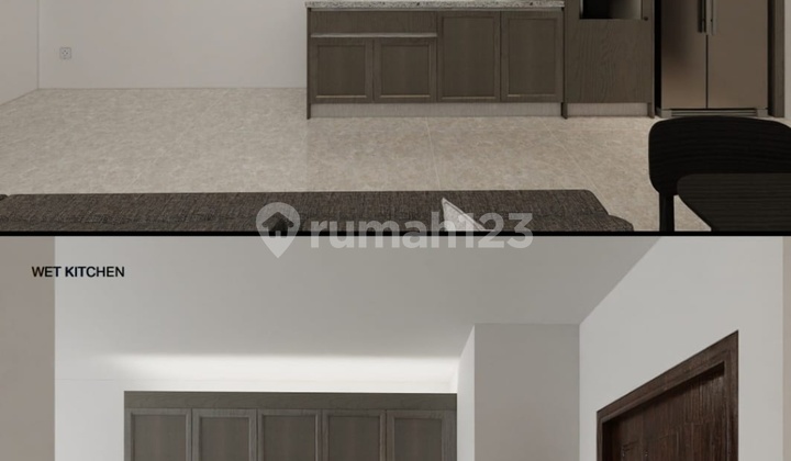 Sewa Rumah Baru Furnish Mewah Candi Golf Semarang Daerah Elite Aman. 2