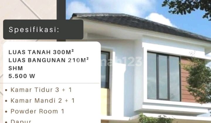 Rumah Cantik Siap Pakai di Graha Taman Bunga Bsb Mijen , Semarang 2