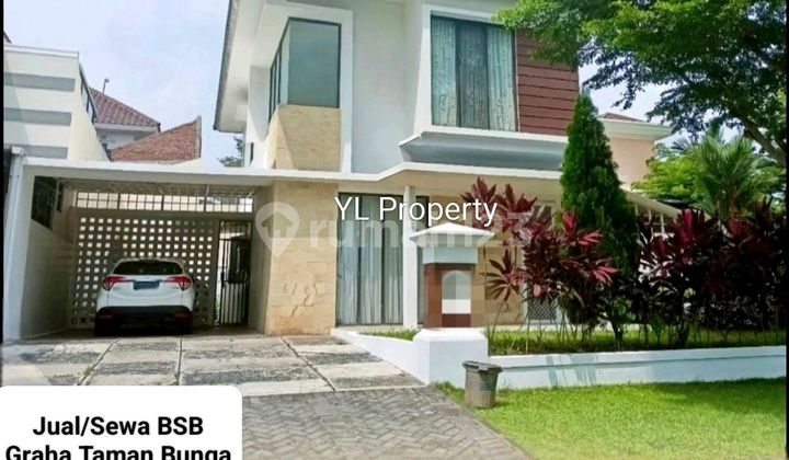 Sewa Rumah Furnish Bagus Drh Bsb Strategis Aman Asri Siap Pakai