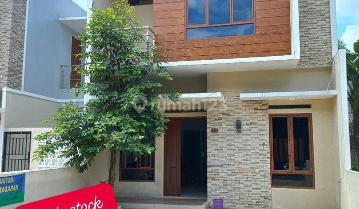 Rumah Baru 2 Lantai Murah Cluster Kalimulya Nempel GDC Depok Siap Huni 1