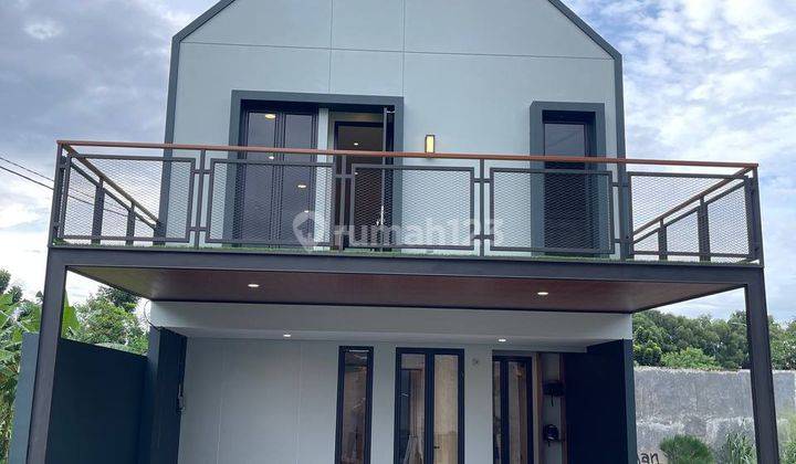 Rumah Scandinavian Baru Bergaya Jepang Modern Murah Akses 3 Pintu Tol  1