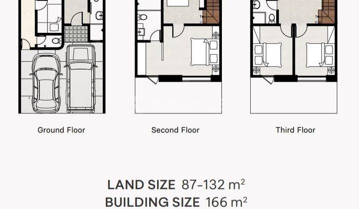 Precium Lebak Bulus Townhouse Rumah Murah Baru Mewah Jakarta Selatan 2