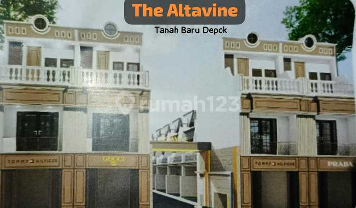 Rumah Cluster Altavine Tanah Baru, Beji Depok Dekat Pintu Tol Kukusan 2