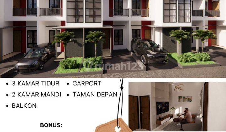 Rumah Murah Di Pondok Rajeg Akses Mobil  1