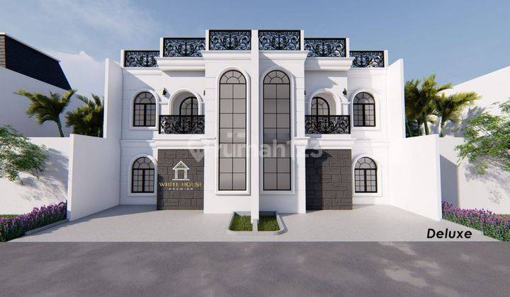 Rumah Modern Gaya Eropa Di Harjamukti 985 Jutaan  1