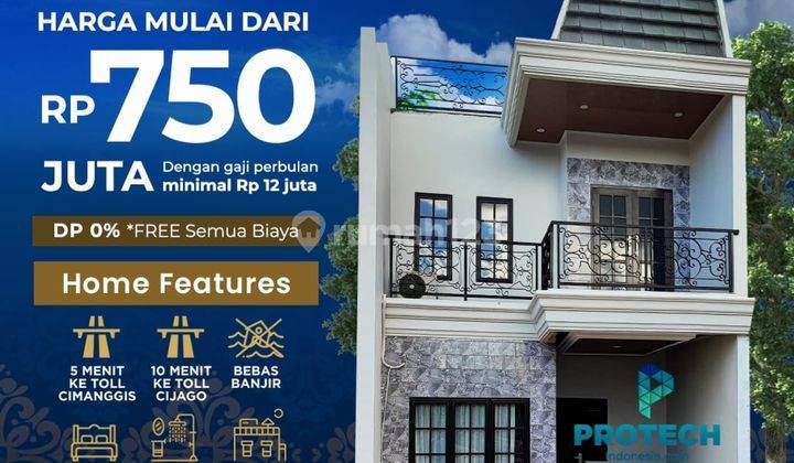 Rumah Murah KPR Syariah Cicilan Flatt Di Jati Asih Siap Huni 2