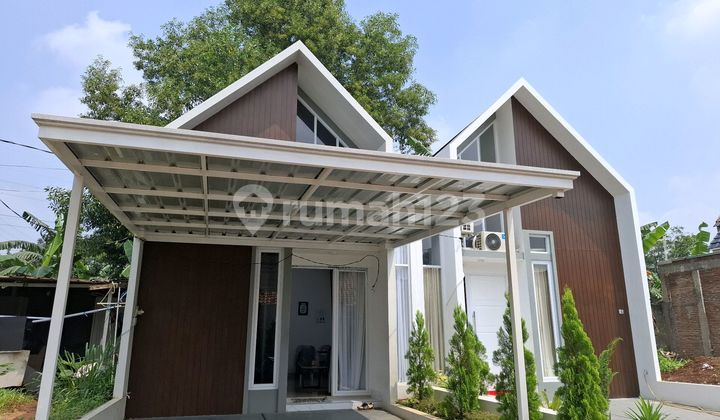 Rumah 1 Lantai Free Biaya Cepat Huni Dekat Tol Lrt