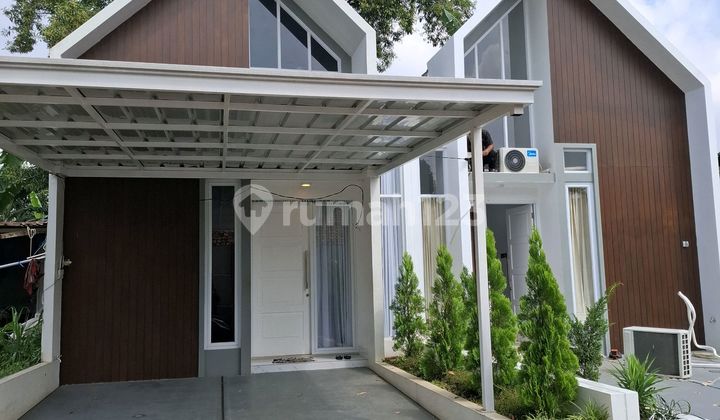 Rumah 1 Lantai Spek Bata Merah Free Biaya Dekat Tol Jatikarya