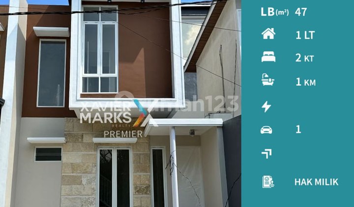 d073 Rumah Angsuran Murah 2 Lantai di Kota Malang  1