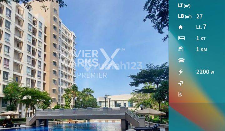 R045 Apartement Murah Sudah Full Furnish di Pakuwon Surabaya 1