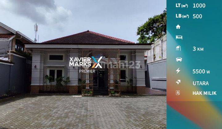 Y053 Rumah Usaha Cocok Untuk Garden Resto, Cafe, Kantor, Bimbel Dan Bisnis Lainnya 1