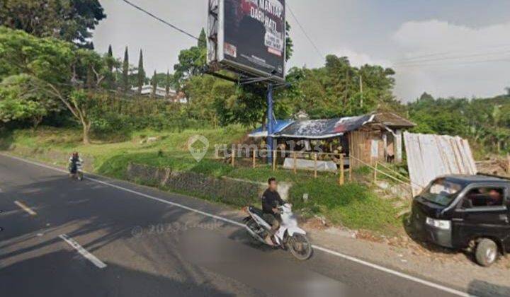 Tanah siap bangun, mainroad cipanas cianjur 1