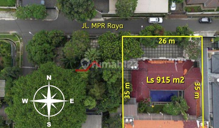 Tanah MPR Raya Cipete Kav Kosong 