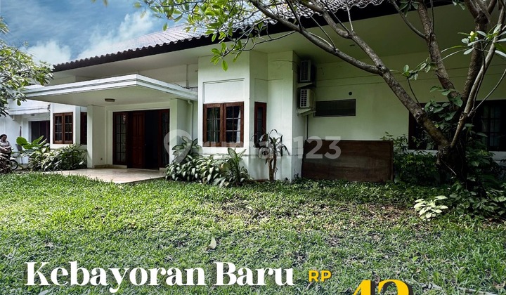 Rumah Dijual.kebayoran Baru Asri dan Siap Huni 2