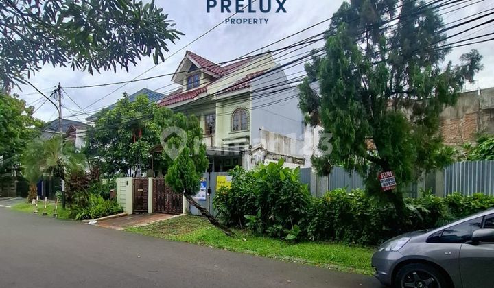 Premium Pondok Indah Plot Area, 3-car wide road access, flood-free.