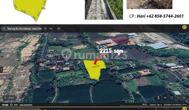 Tanah View Laut - Gianyar Areatanah Strategis