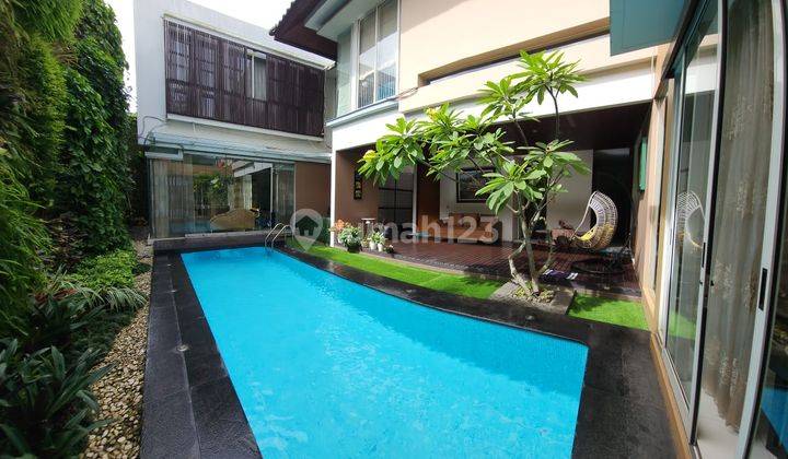 Rumah Keren 2 Lantai Minimalis Modern Full Furnished Siap Huni di Tatar Larangtapa Kota Baru Parahyangan Kbp Bandung 1