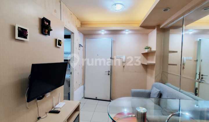 Sewa Murah 2Br Green Bay Tower G Semi-Furnished - Unit Rapi!