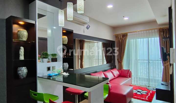 Condo 1Br Green Bay 44M Full Furnish - Mewah, Luas & Siap Huni