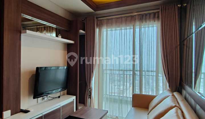 Green Bay 1BR 42m²! Desain Interior MEWAH & Modern. Serasa Hotel Bintang 5!