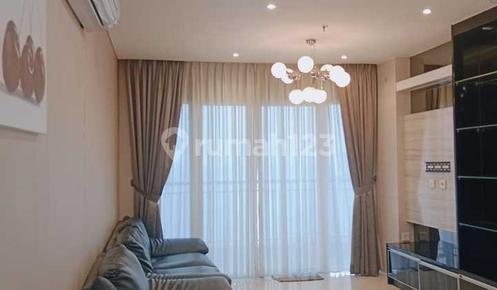 Murah! Condo Green Bay 3Br 118M² Tower L, Furnish Cuma 110Jt!