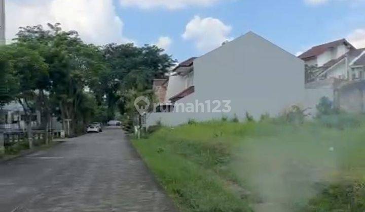 tampak depan tanah kavling siap bangun dijual
