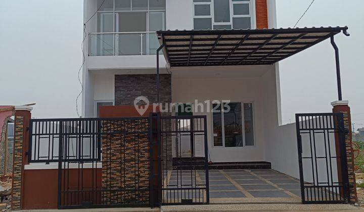 Dijual Rumah Baru 2 Lantai di Aldiva Town House 2 Mustikasari Mustika Jaya Bekasi 1