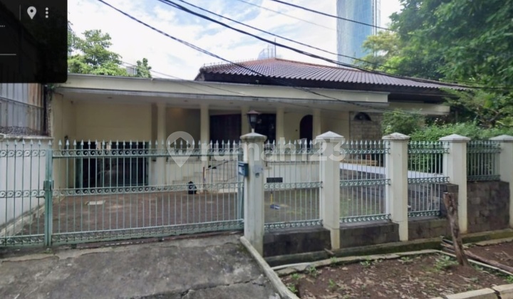 Rumah Lama Hitung Tanah Halaman Luas Bebas Banjir 