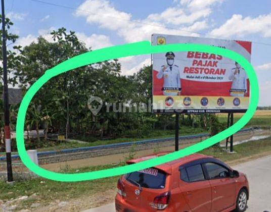Tanah Strategis di Jl Raya Semarang Purwodadi, Godong Grobogan. 900 m² SHM 3