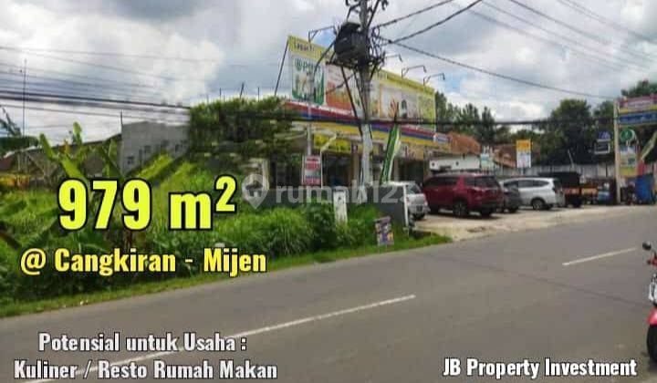 Tanah Strategis di Cangkiran Mijen Semarang 979 m² SHM 1