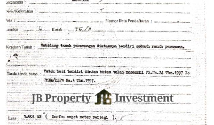 Tanah Rumah Komersil Strategis di Jalan Raya Ambarawa SHM 1004 m² 4