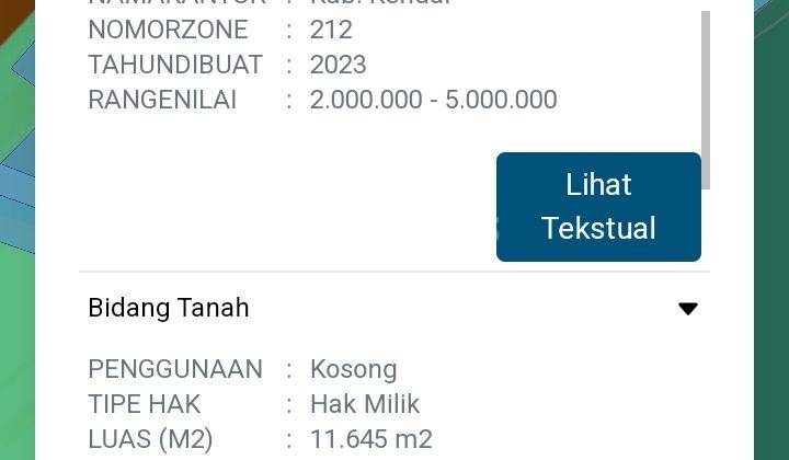 Tanah Industri dekat Kawasan industri KIK Kendal Jalan Lingkar Kaliwungu Kendal Jawa tengah SHM 60000 m² 10