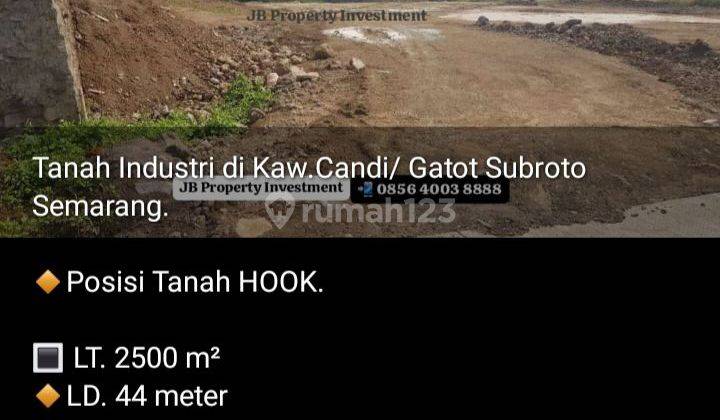 Tanah di Kawasan Industri Candi - Gatot Subroto Semarang 2