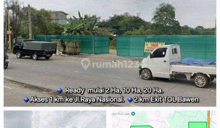 Tanah Industri Di Bawen Semarang Jawa Tengah 1