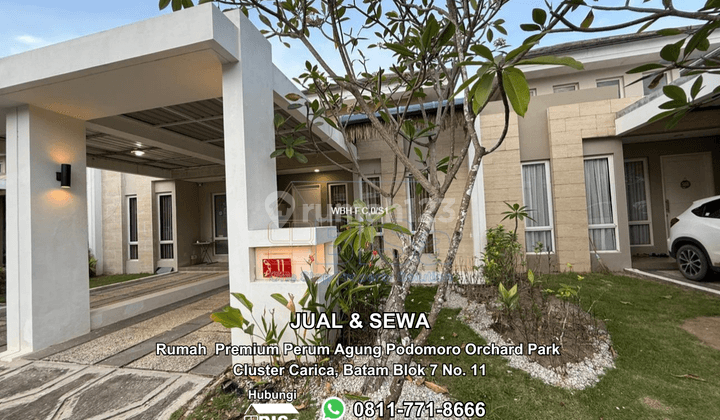 Rumah Premium Full Furnish di Agung Podomoro Orchard Park Cluster Carica, Batam – Lokasi Strategis Dekat Fasilitas 1