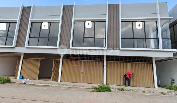 Dijual 4 Unit Ruko Strategis di Komplek Glory Paris, Batam Kota