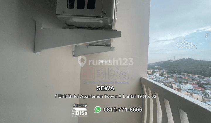 Apartemen Full Furnish View City di Baloi, Batam Lokasi Strategis Dekat Uib Dan Mall Apartemen 2 Kamar Tidur di Pusat Batam, Harga Sewa Terjangkau  2