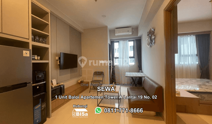 Apartemen Full Furnish View City di Baloi, Batam Lokasi Strategis Dekat Uib Dan Mall Apartemen 2 Kamar Tidur di Pusat Batam, Harga Sewa Terjangkau  1