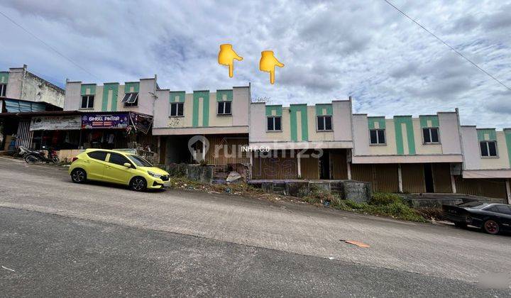 Ruko 2 Gandeng 1 Lantai Area Strategis Dipinggir Jalan Dijual 1