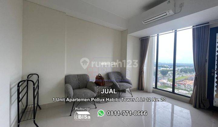 Apartemen Pollux Habibie 1 Bedroom Tower A View Kota, Batam Centerdijual Dan Sewa  2