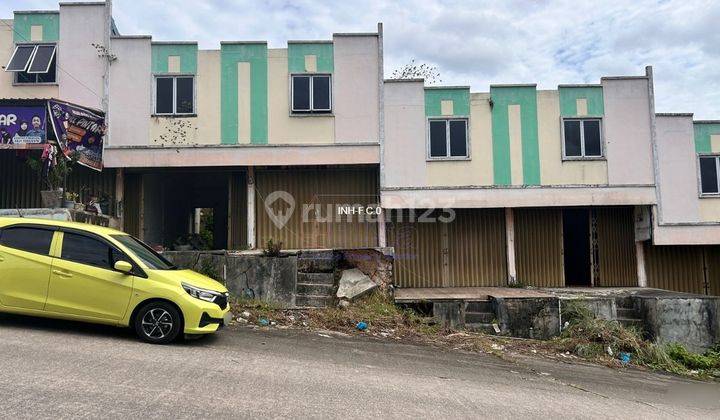 Ruko 2 Gandeng 1 Lantai Area Strategis Dipinggir Jalan Dijual 2