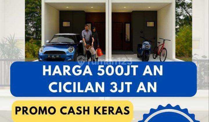 Rumah 2 Lantai Baru One Gate System Ciracas Jakarta Timur 1