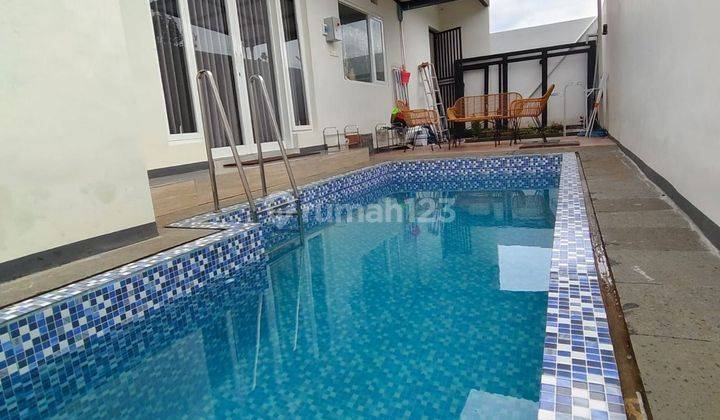 Villa siap cuan 2,5 lantai ada kolam renang di Kota Wisata Batu 2