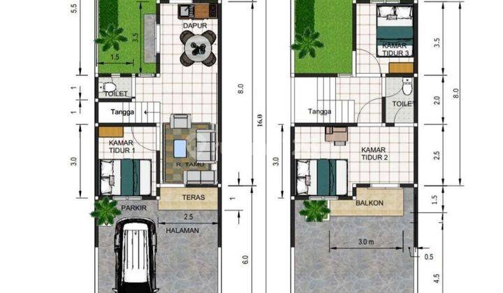 Rumah 2 lantai siap huni di Jalan wibawa mukti 2 Jatiasih Bekasi 2